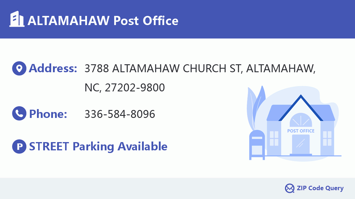 Post Office:ALTAMAHAW