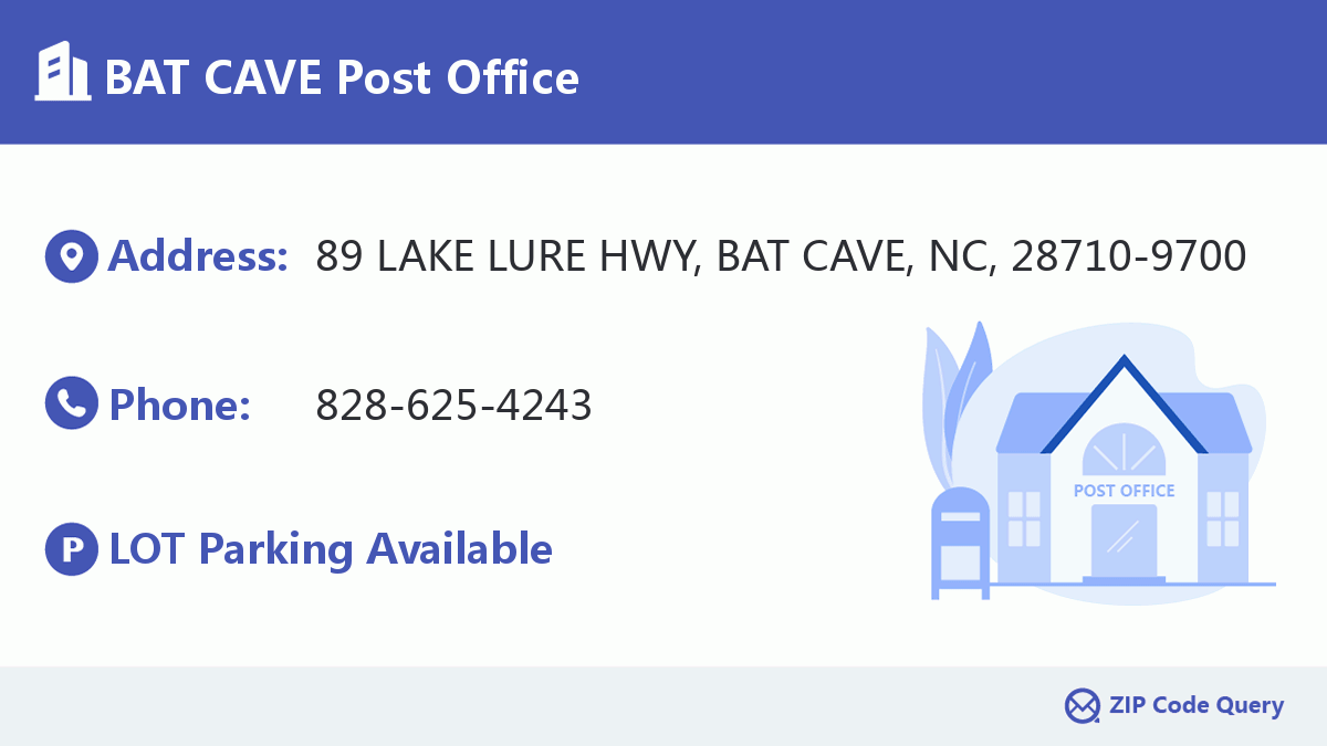 Post Office:BAT CAVE