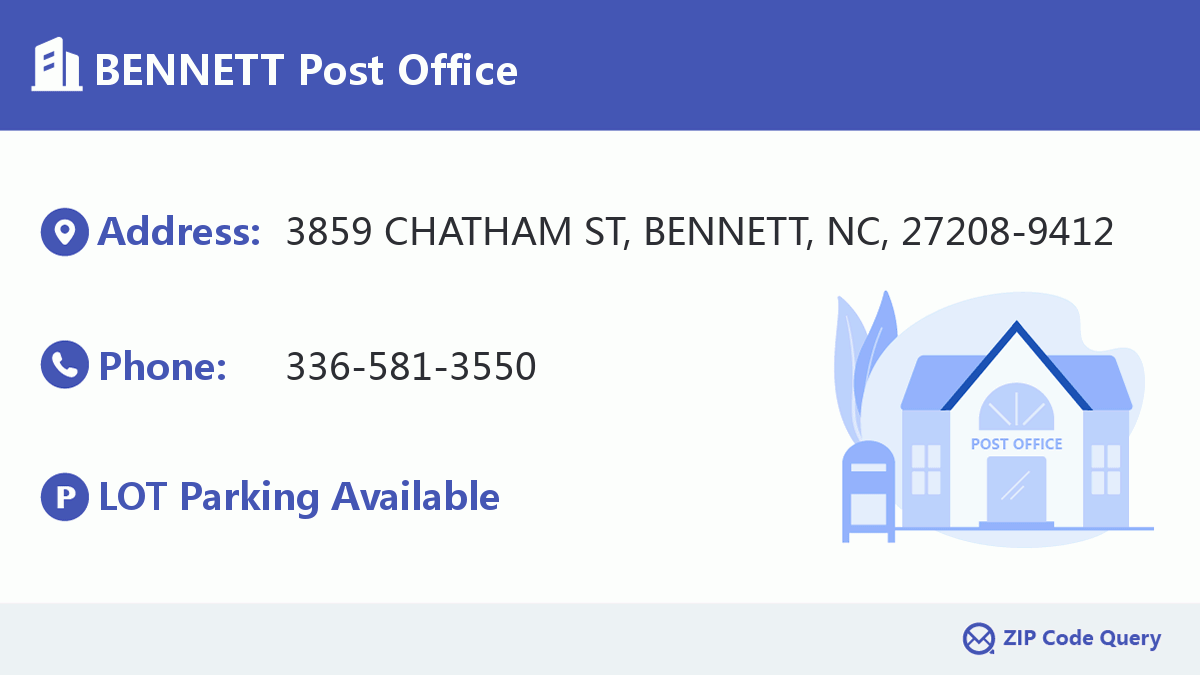 Post Office:BENNETT