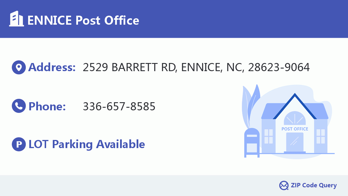 Post Office:ENNICE