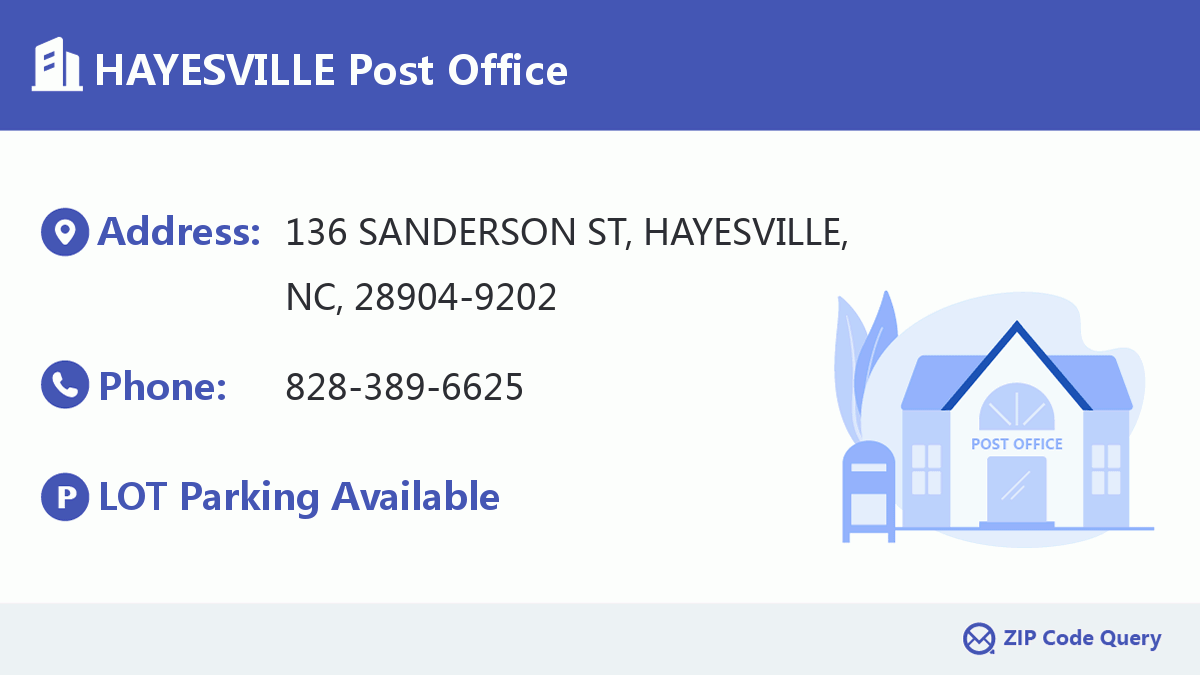 Post Office:HAYESVILLE