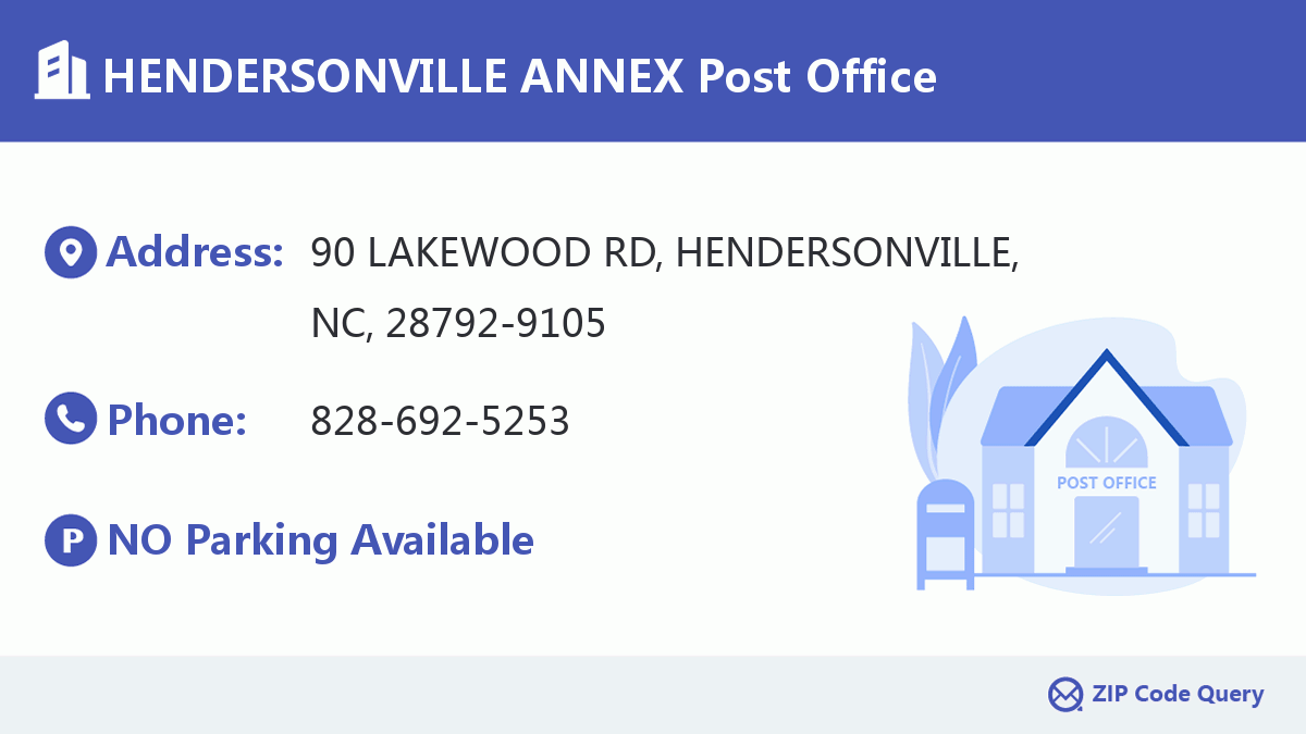 Post Office:HENDERSONVILLE ANNEX