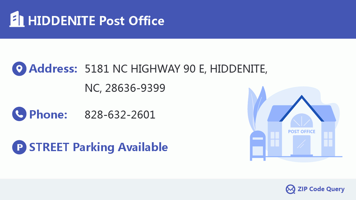 Post Office:HIDDENITE