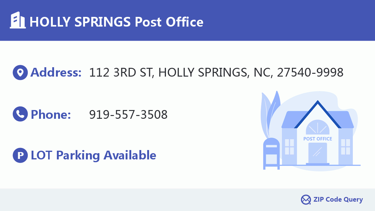 Post Office:HOLLY SPRINGS