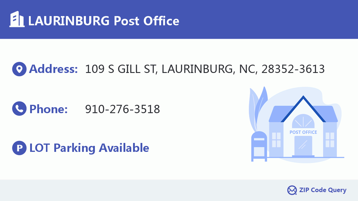 Post Office:LAURINBURG