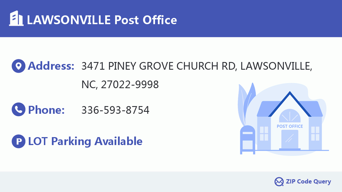 Post Office:LAWSONVILLE