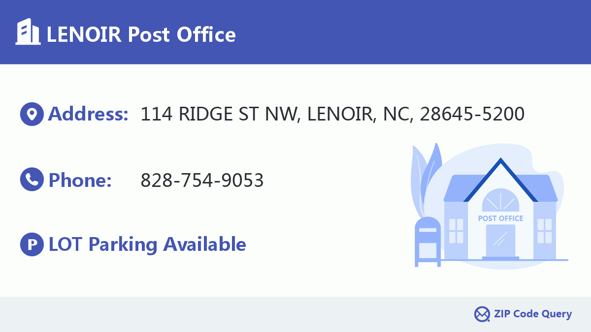 Post Office:LENOIR