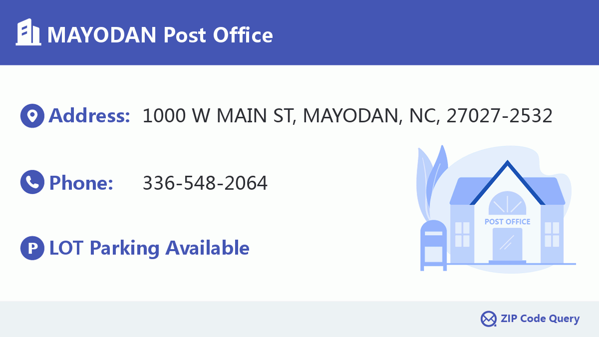 Post Office:MAYODAN