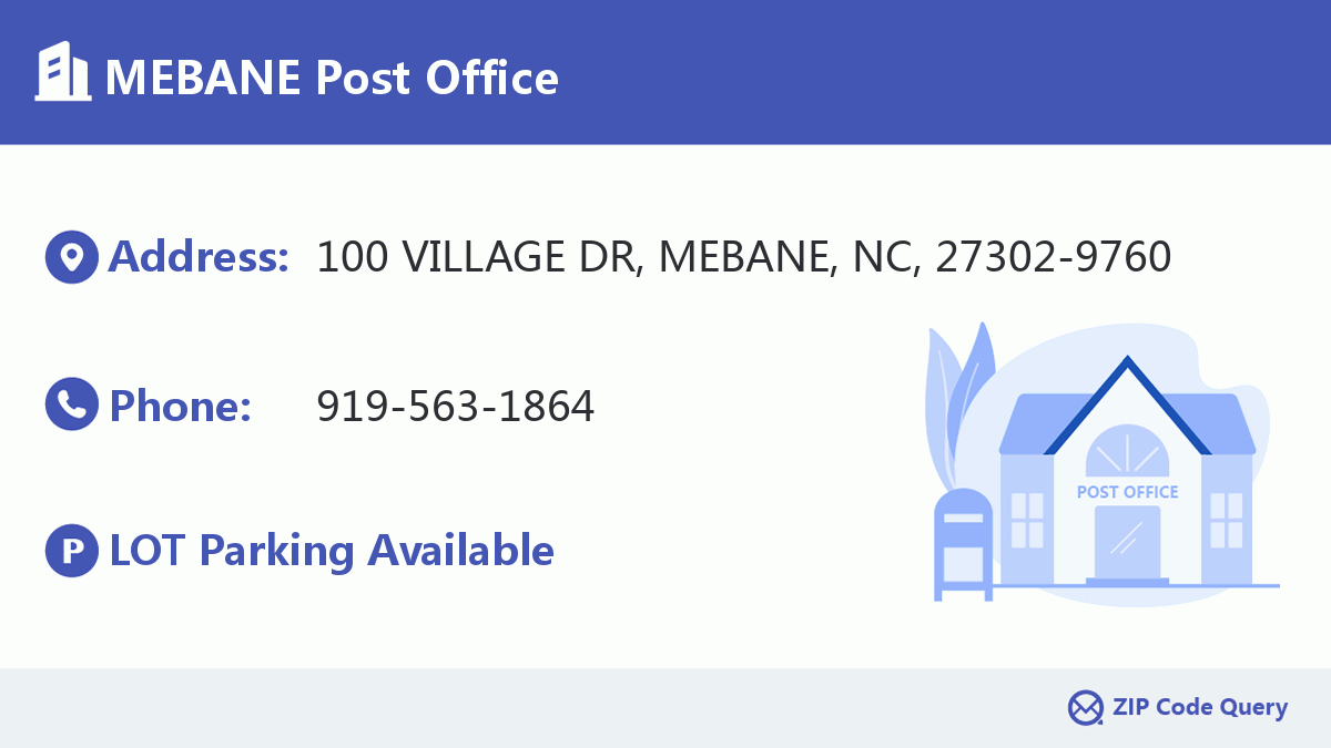 Post Office:MEBANE