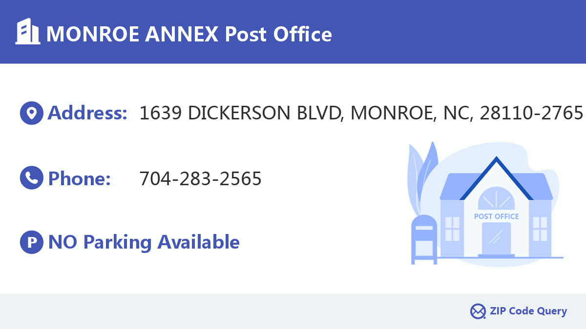 Post Office:MONROE ANNEX