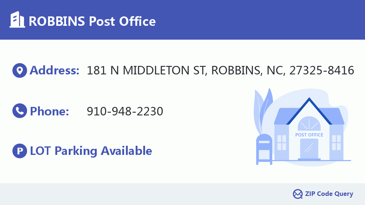 Post Office:ROBBINS