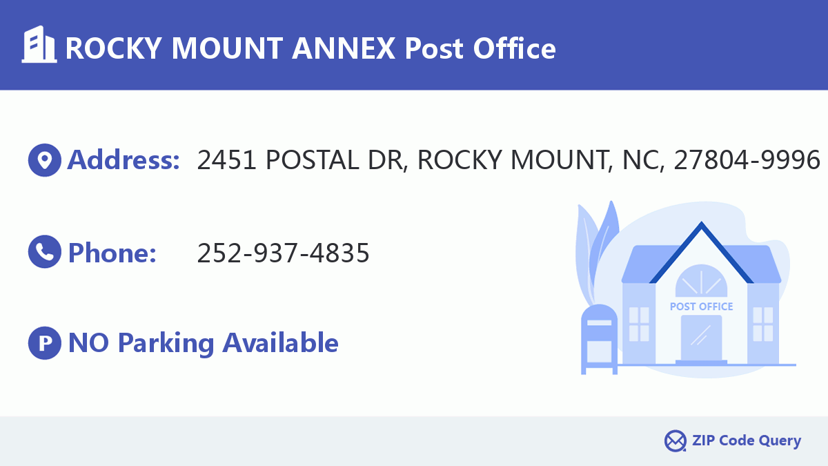 Post Office:ROCKY MOUNT ANNEX
