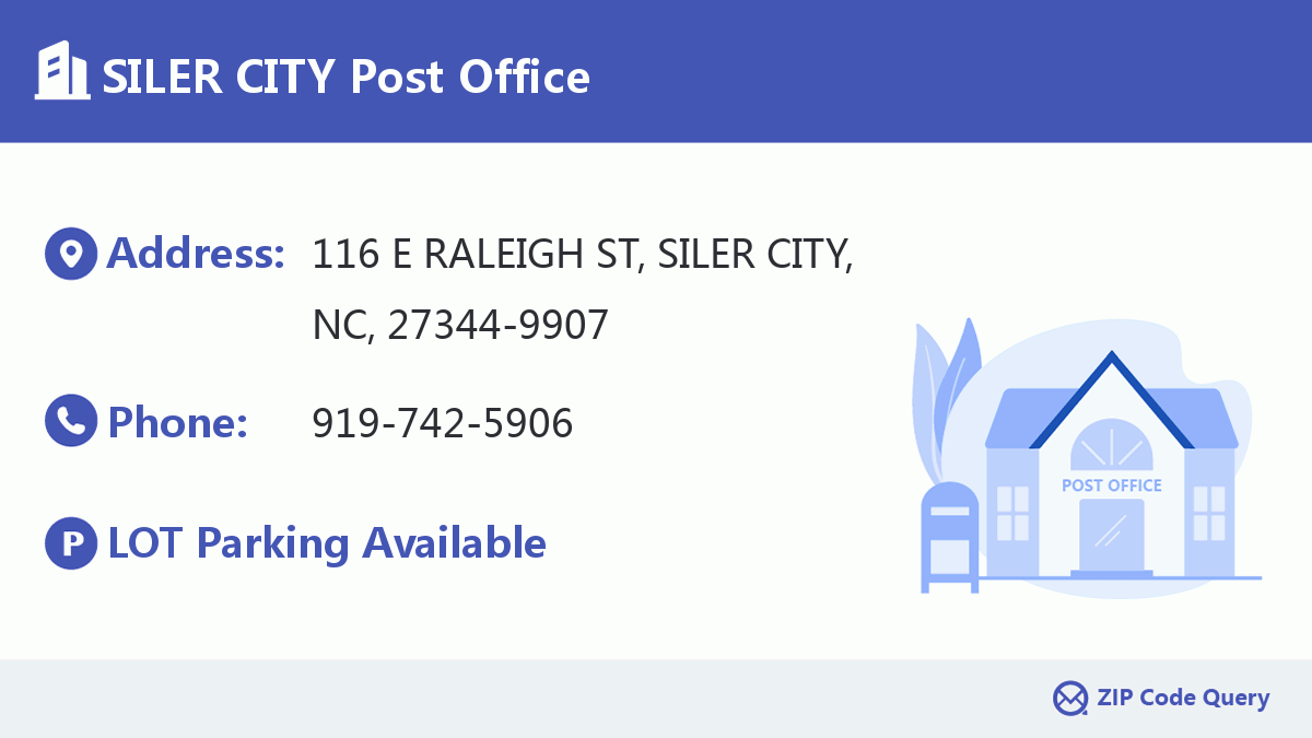 Post Office:SILER CITY