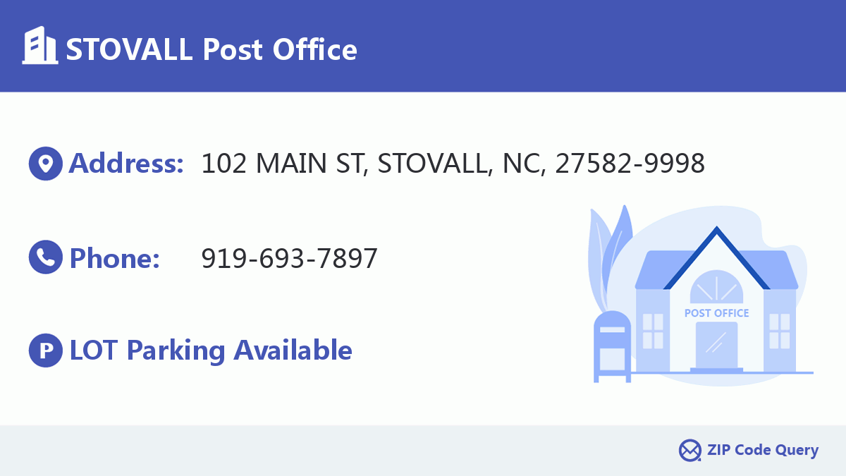 Post Office:STOVALL
