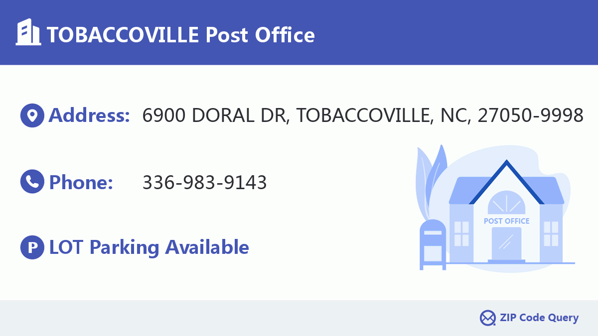Post Office:TOBACCOVILLE