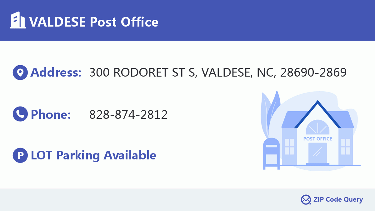 Post Office:VALDESE