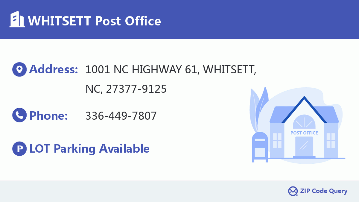Post Office:WHITSETT