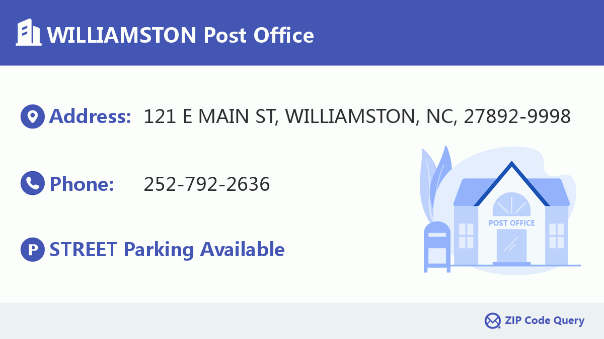 Post Office:WILLIAMSTON